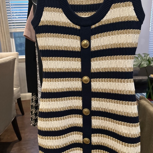CARA CARA KNIT MINI DRESS - SAILOR VIBES - PERF FOR SUMMER!! - Picture 5 of 6